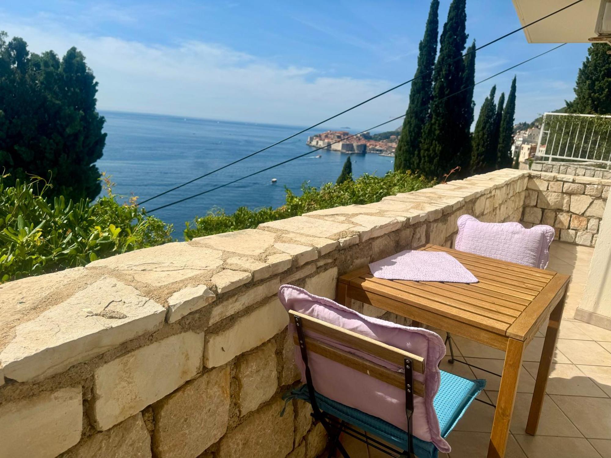 Perfect Sea View Terrace Apartment Zlatni Potok Ντουμπρόβνικ Εξωτερικό φωτογραφία